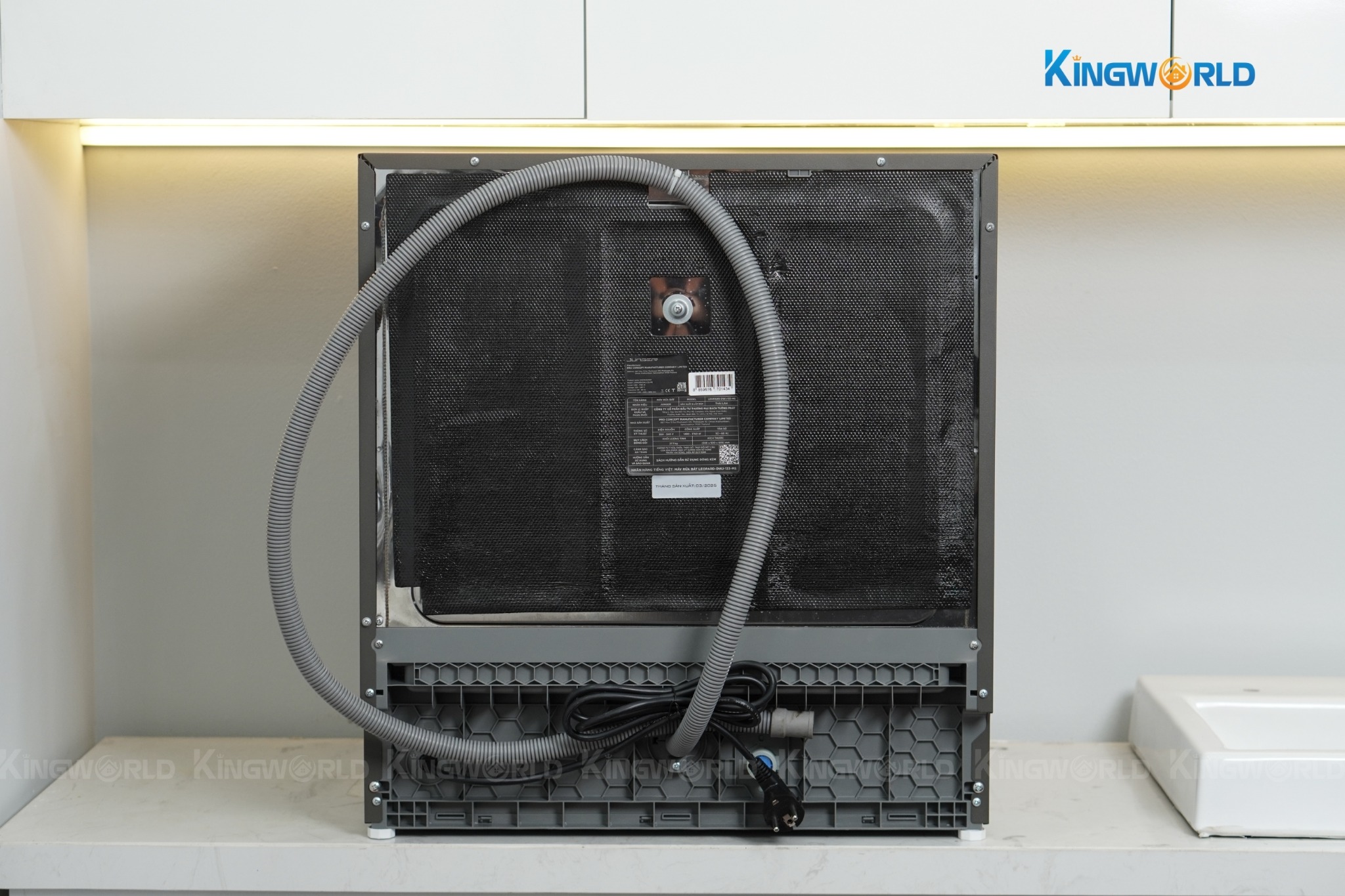 Máy Rửa Bát Độc Lập/Âm Tủ Junger Leopard DWJ-133-MS