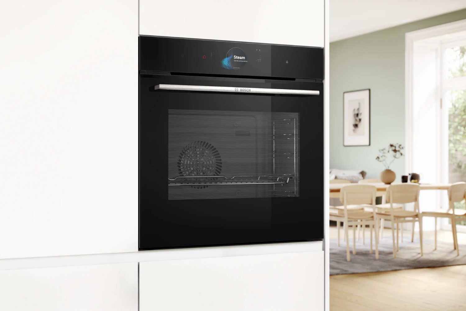 Lò Nướng Hơi Nước Bosch HRG7784B1 Series 8 | Lắp Âm 71 Lít