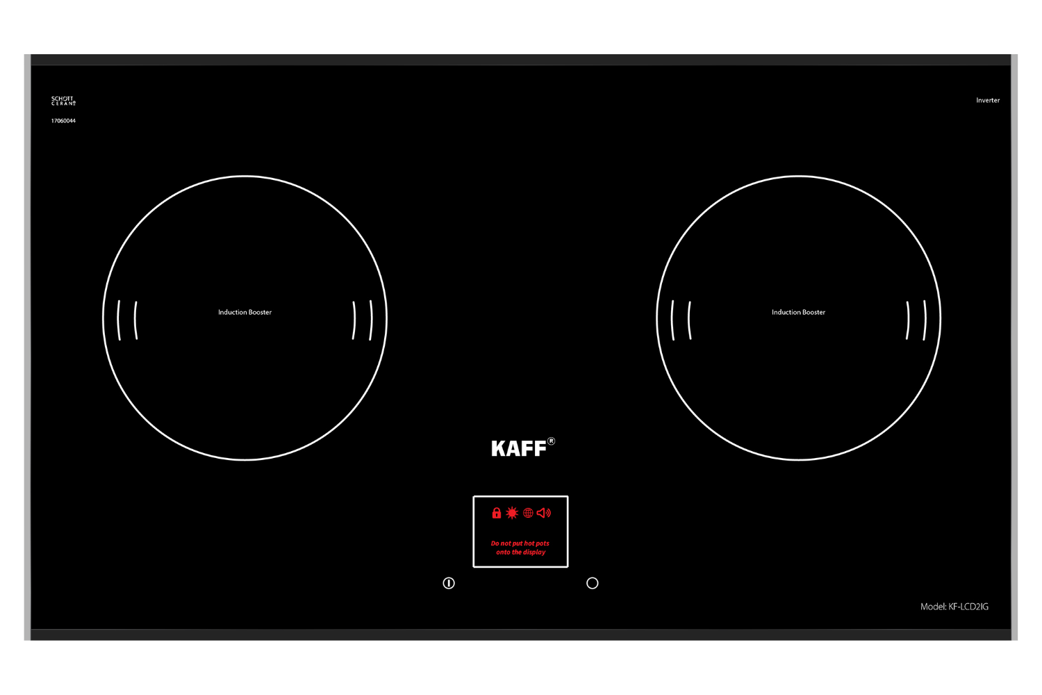 Bếp Từ Đôi KAFF KF-LCD2IG | Lắp Âm 02 Vùng Nấu