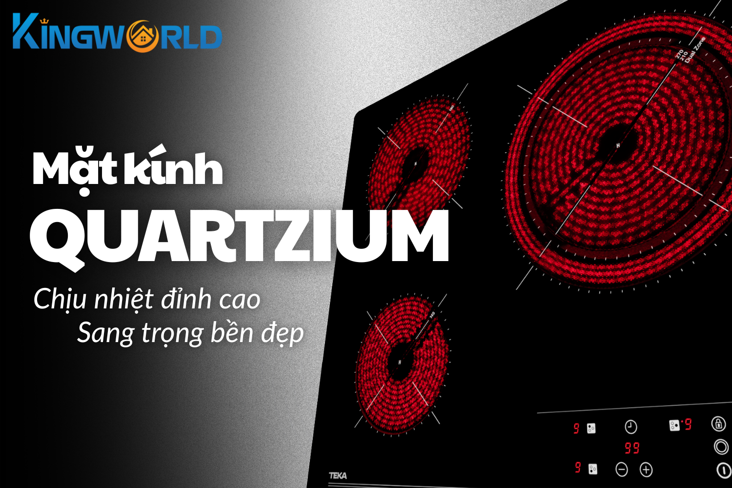 Bếp Điện Hồng Ngoại Teka TZ 6315 | Lắp Âm 3 Vùng Nấu