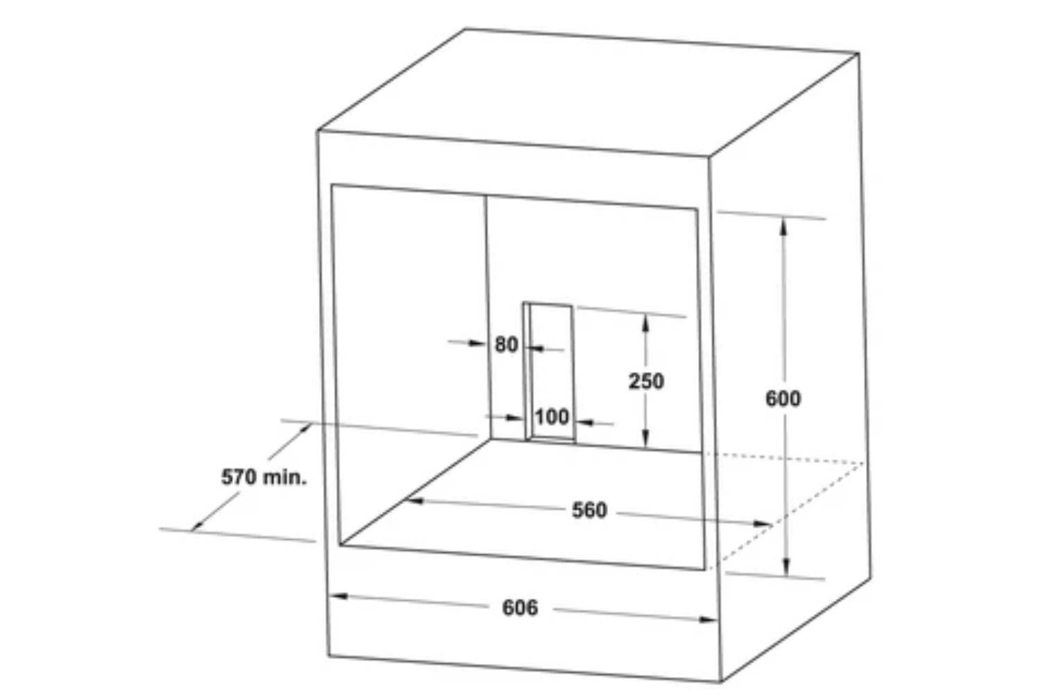 Lò Nướng Âm Tủ Hafele HO-2KT65A (538.61.441) | Dung Tích 65 Lít