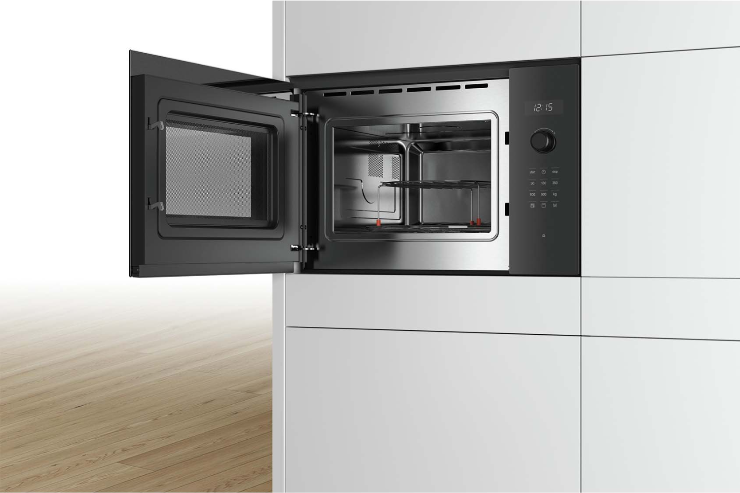 Lò Vi Sóng Có Nướng Bosch BEL523MS0 Serie 4 | Lắp Âm 20 Lít