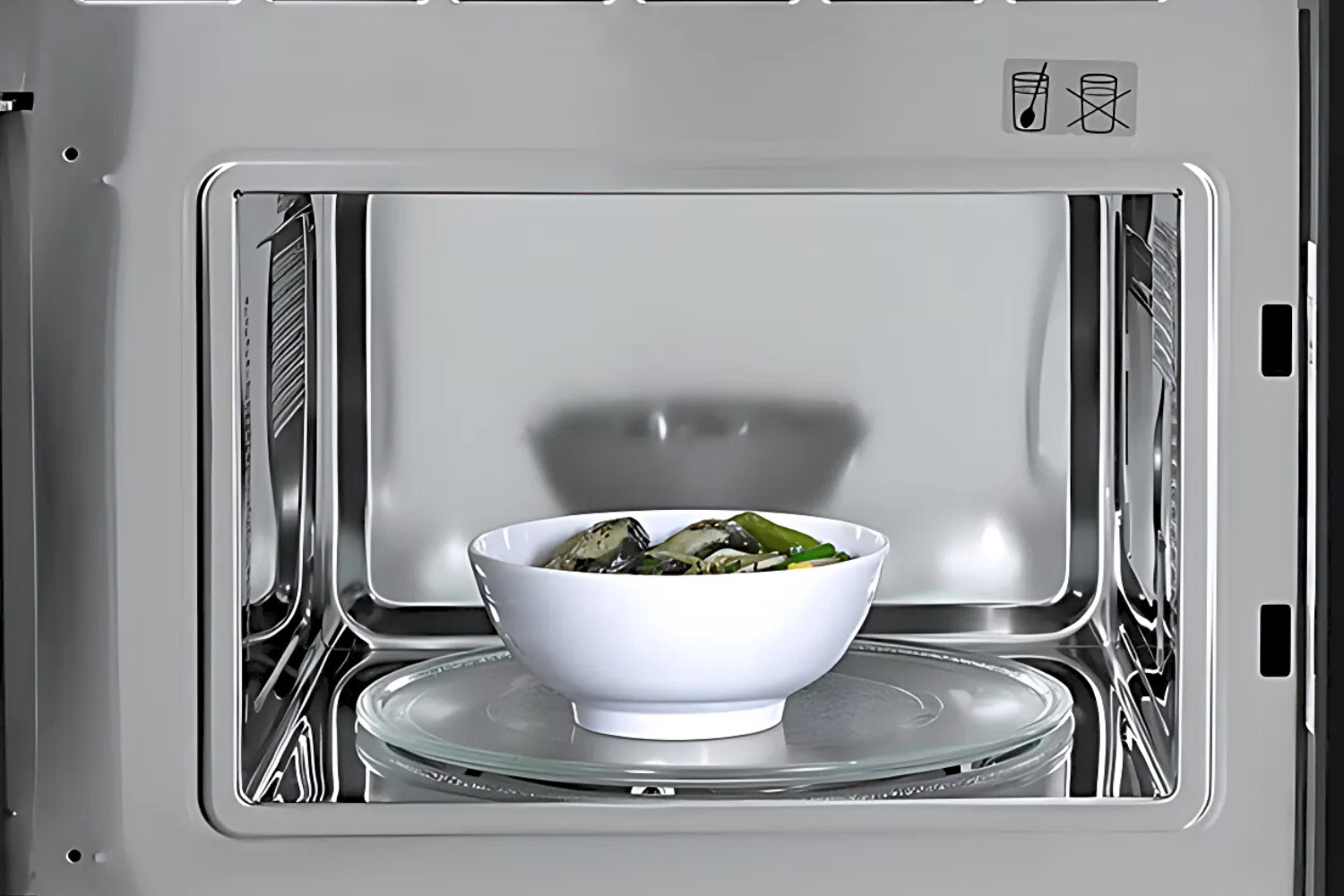 Lò Vi Sóng Có Nướng Bosch HMT72M654 Serie 6 | Lắp Âm 20 Lít