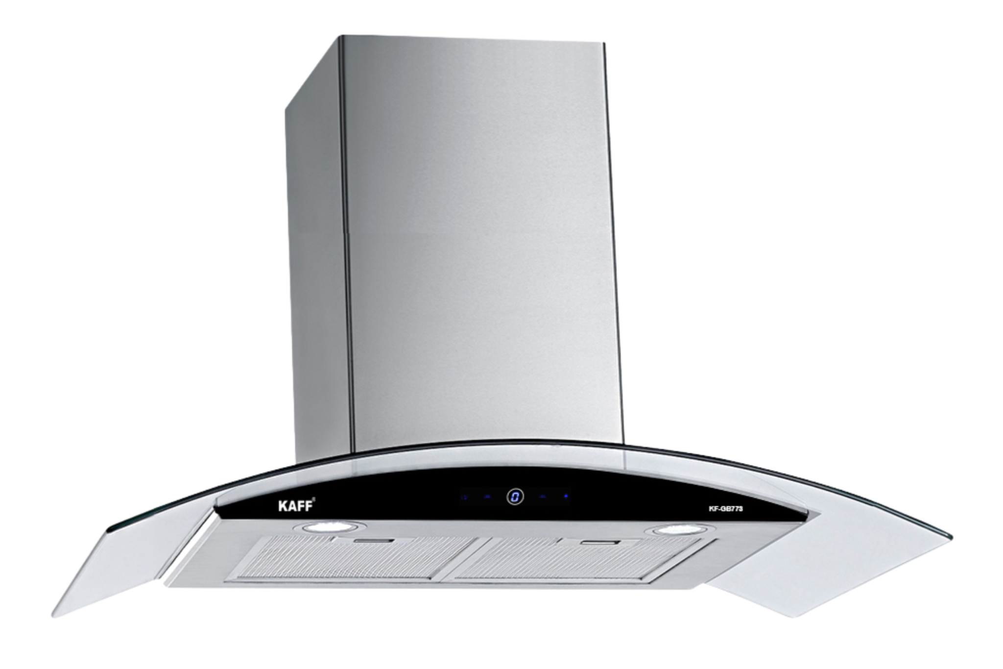 Máy Hút Mùi Áp Tường Kính Cong Kaff KF-GB973 | 90cm