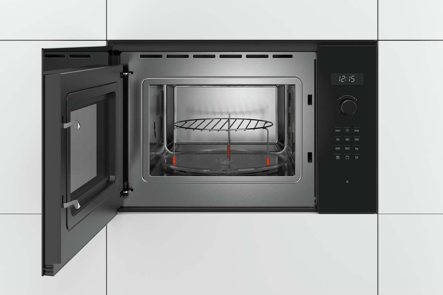 Lò Vi Sóng Có Nướng Bosch BEL523MS0 Serie 4 | Lắp Âm 20 Lít