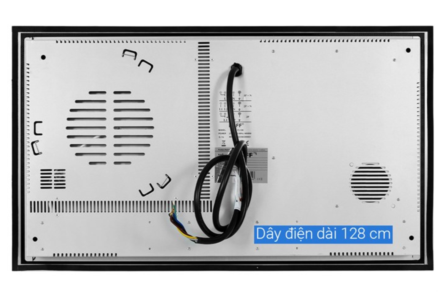 Bếp Điện Từ Âm KAFF KF-FL108 | 01 Từ - 01 Hồng Ngoại