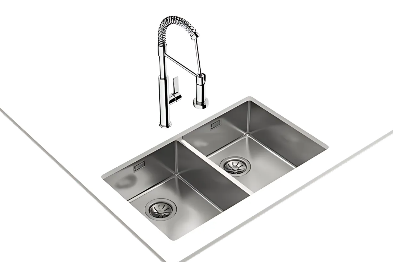 Chậu Rửa Bát 2 Hố Inox 304 Teka Be Linea RS15 2B 740