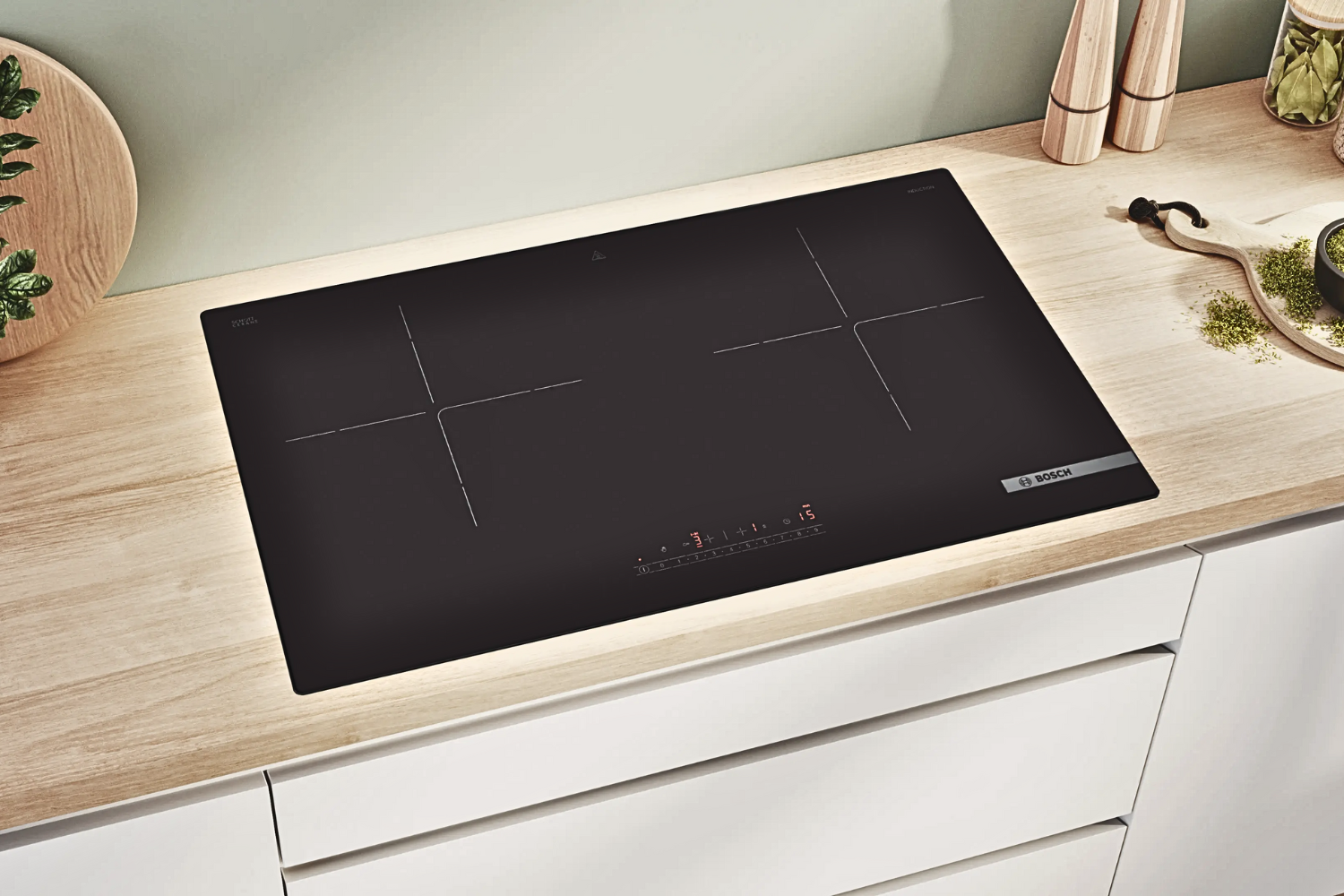 Bếp Từ Bosch Đôi PPI8256EVN Series 4 | Lăp Âm 02 Vùng Nấu