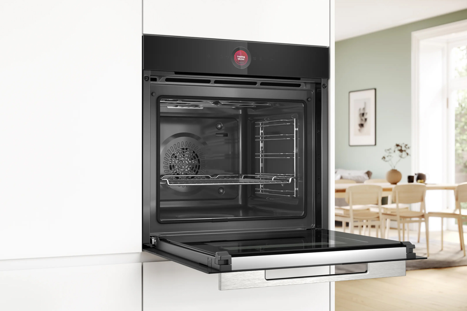 Lò Nướng Air Fry Bosch HBG7741B1 Serie 8 | Lắp Âm 71 Lít