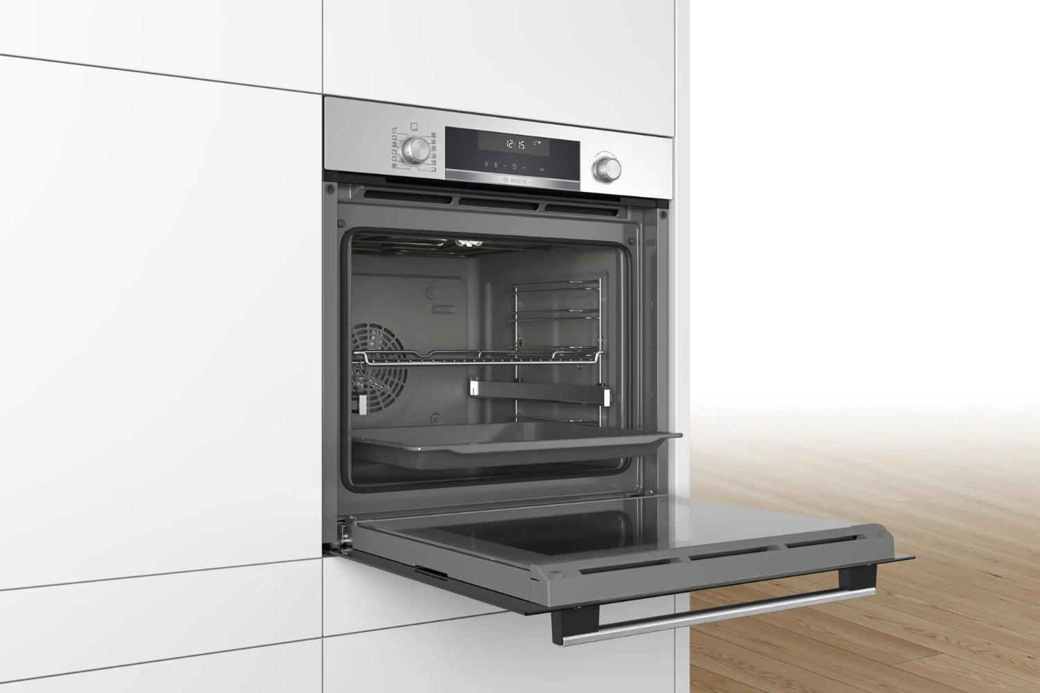 Lò Nướng Bosch HBG5585S6B Serie 6 | Lắp Âm 71 Lít