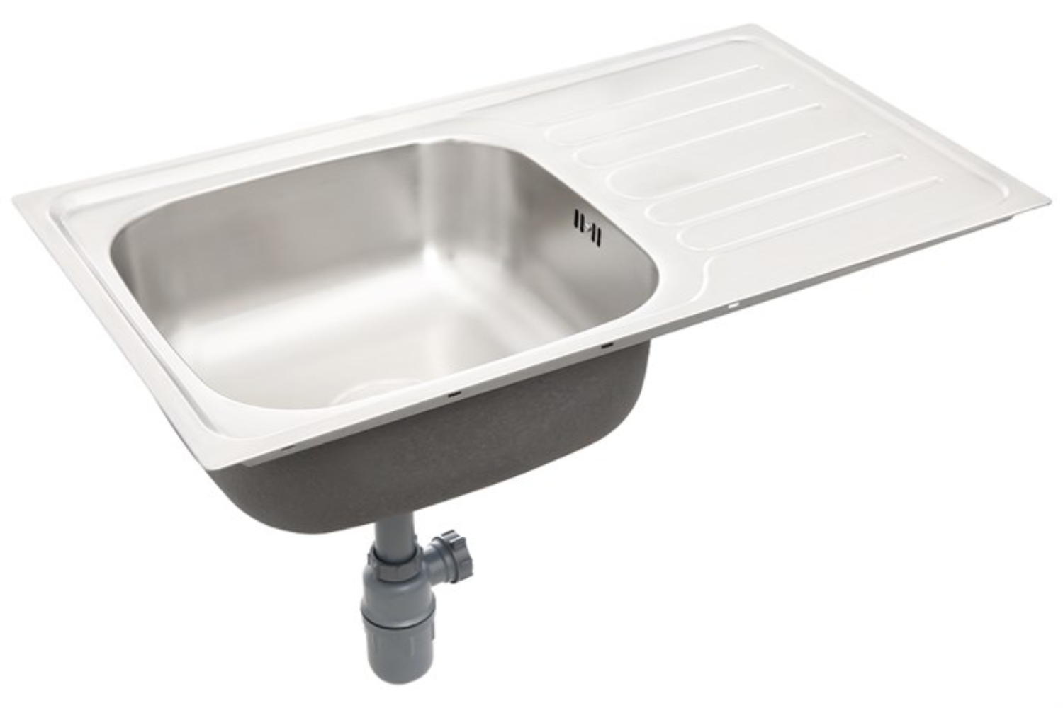 Chậu Rửa Bát 1 Hố Inox 304 Hafele HS19-SSD1R60 567.23.093