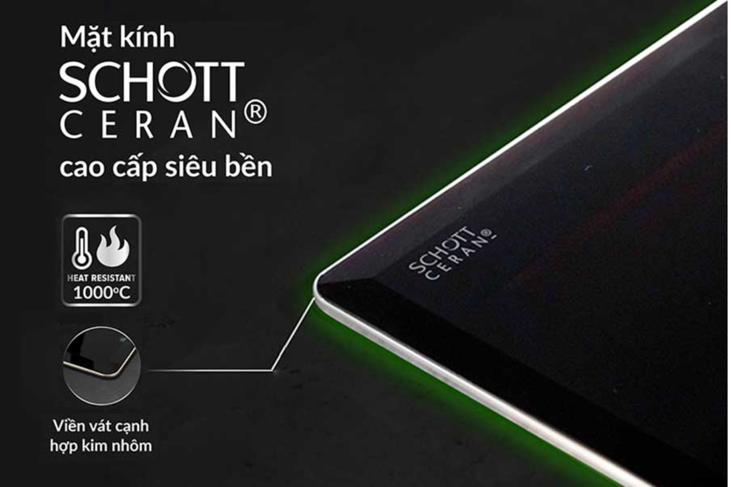 Bếp Điện Từ Kết Hợp Hồng Ngoại Eurosun EU-TE882G - Lắp Âm 3 Vùng Nấu