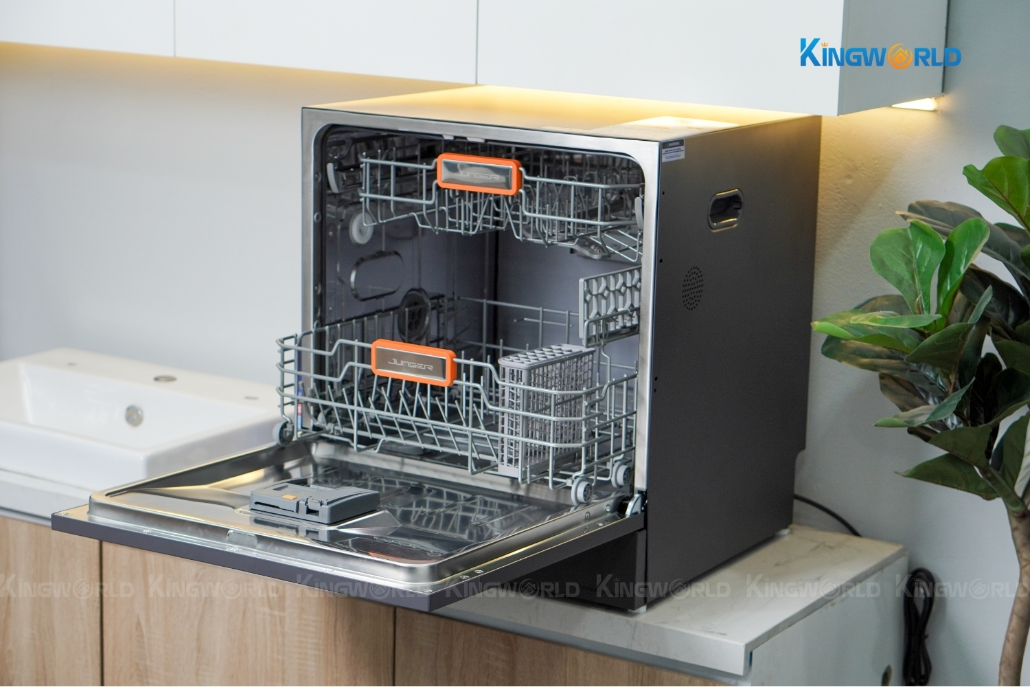 Máy Rửa Bát Độc Lập/Âm Tủ Junger Leopard DWJ-103