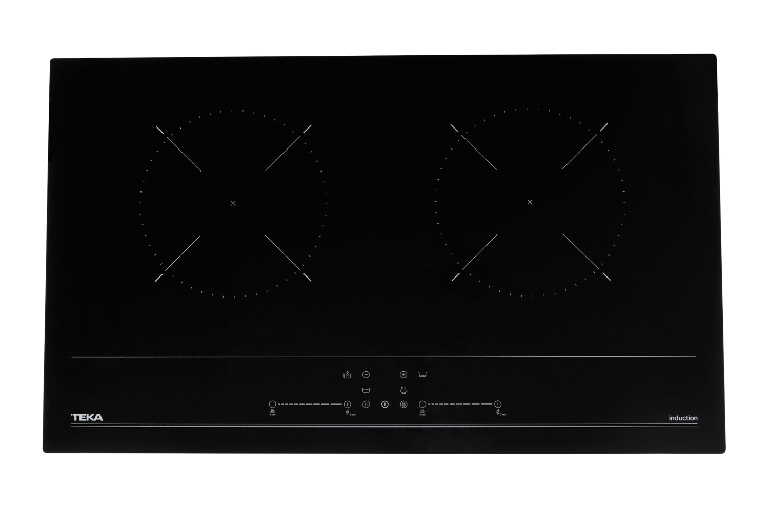 Bếp Điện Từ Kết Hợp Hồng Ngoại Teka HIC 7320 D | Lắp Âm 2 Vùng Nấu