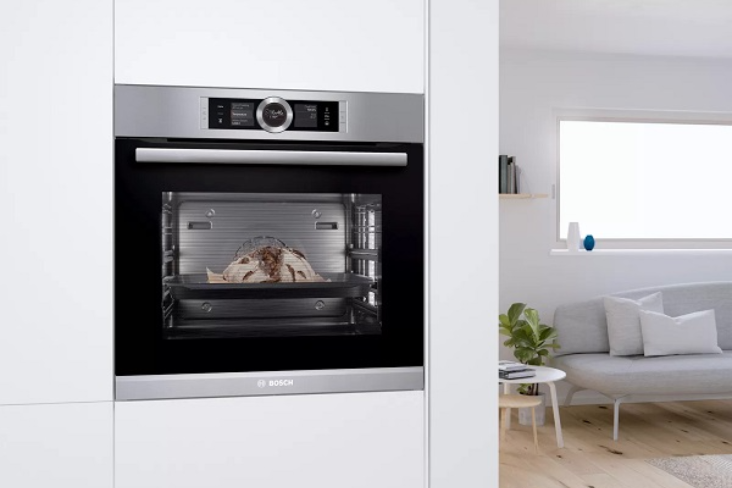 Lò Nướng Bosch HBG6764S6B Series 8 | Lắp Âm 71 Lít