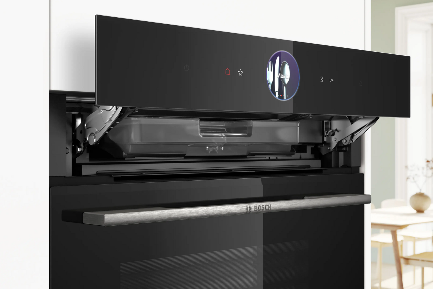 Lò Nướng Hơi Nước Bosch CSG7364B1 Series 8 | Lắp Âm 47 Lít