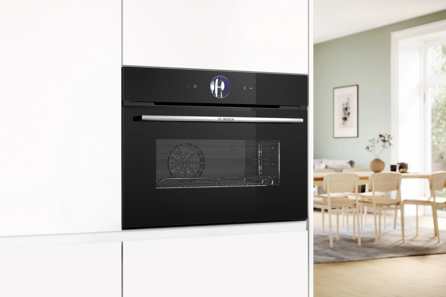 Lò Nướng Hơi Nước Bosch CSG7364B1 Series 8 | Lắp Âm 47 Lít