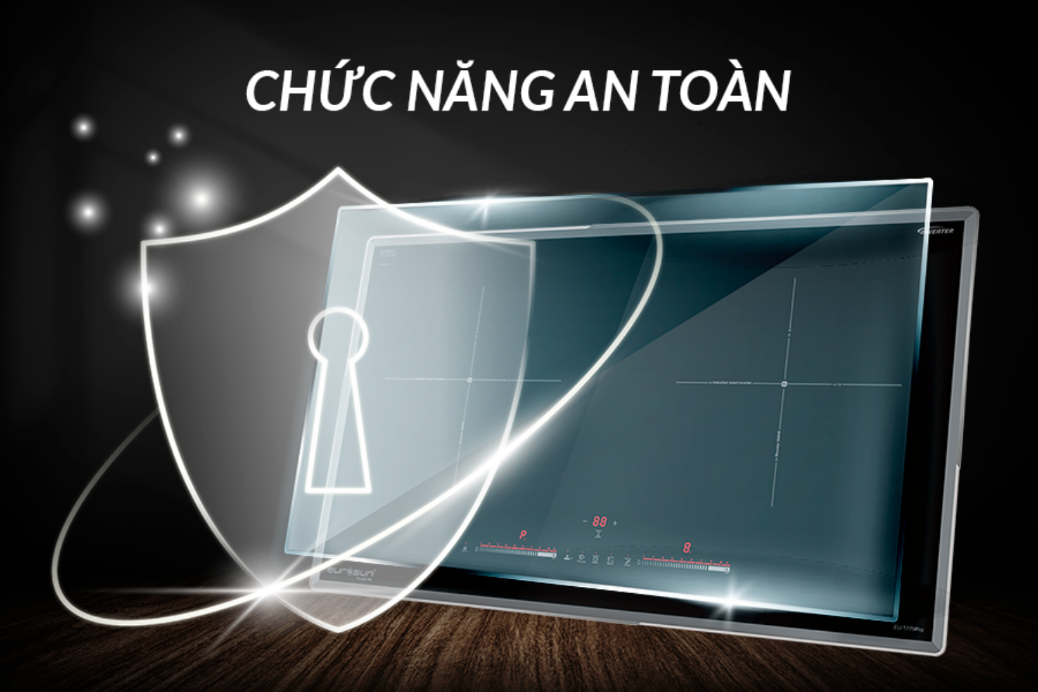 Bếp Điện Hồng Ngoại Eurosun EU-IF268S | Lắp Âm 2 Vùng Nấu