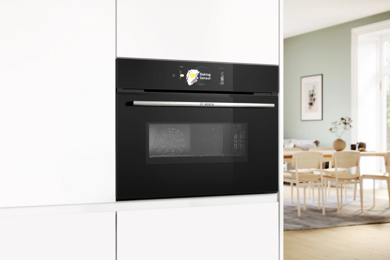 Lò Nướng Vi Sóng Bosch CMG778NB1 Serie 8 | Lắp Âm 45 Lít