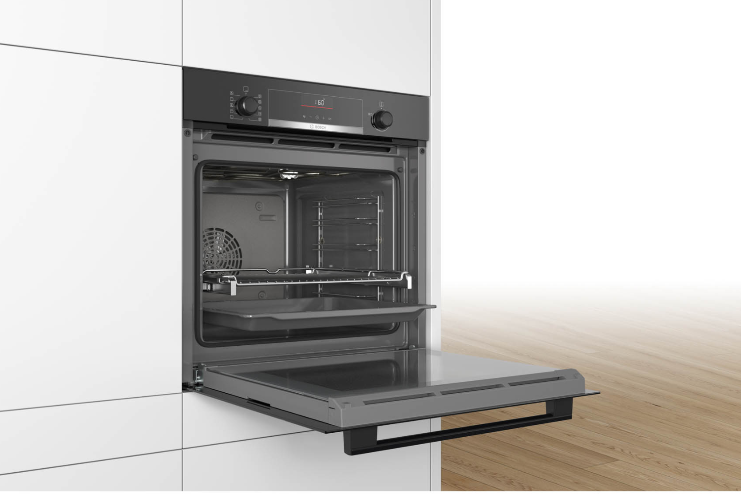 Lò Nướng Bosch HBA5370B0 Serie 6 | Lắp Âm 71 Lít