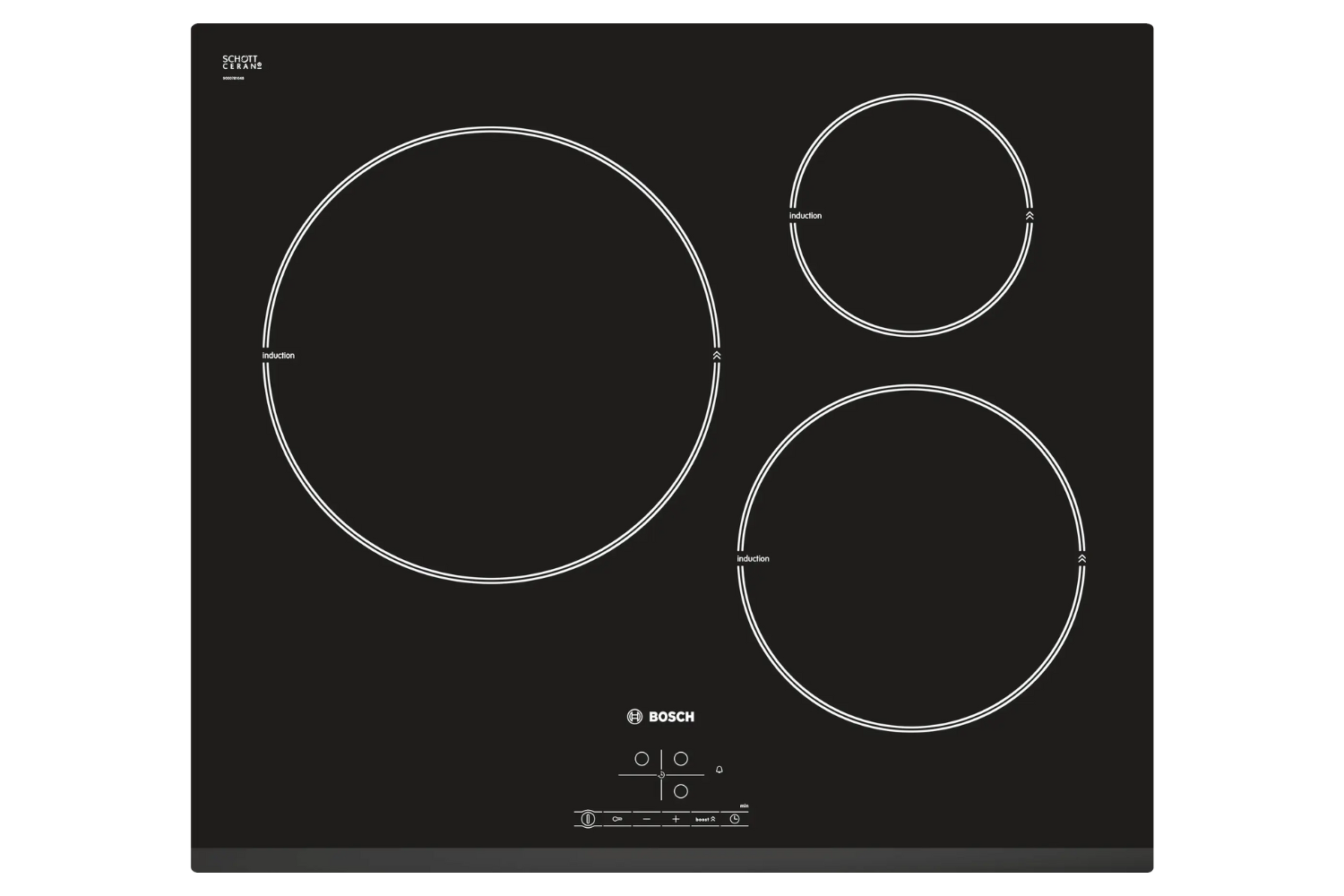 Bếp Từ Âm Bosch PIL631B18E Serie 4 | 03 Vùng Nấu