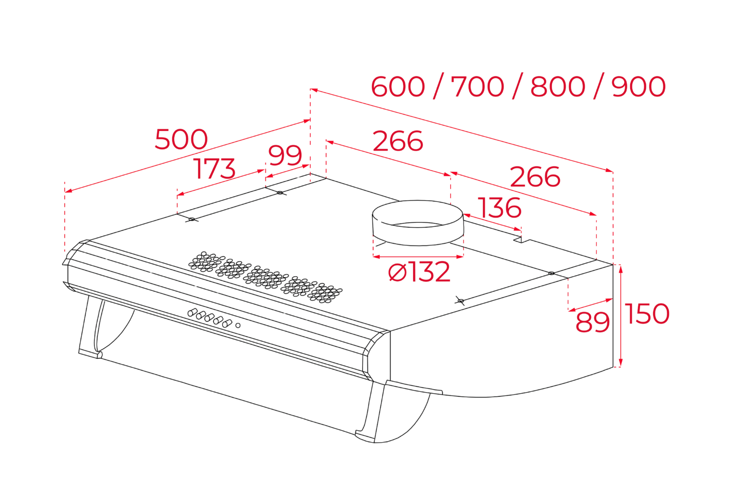 Máy hút mùi truyền thống Teka EASY C 9420 | 90cm