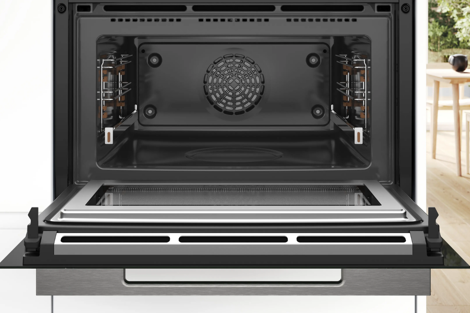 Lò Nướng Vi Sóng Bosch CMG778NB1 Serie 8 | Lắp Âm 45 Lít