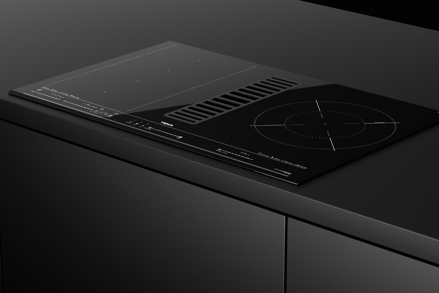 Bếp Từ Kết Hợp Hút Mùi Teka AFC 87628 MST | Lắp Âm 4 Vùng Nấu