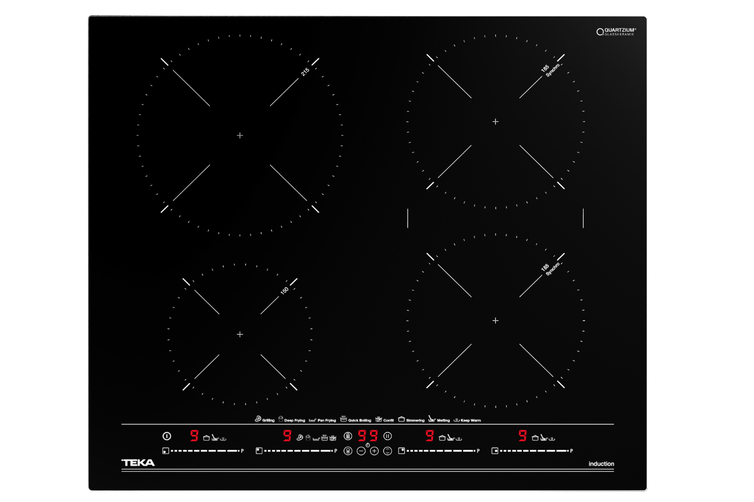 Bếp Từ Teka ITC 64630 BK MST | Lắp Âm 4 Vùng Nấu