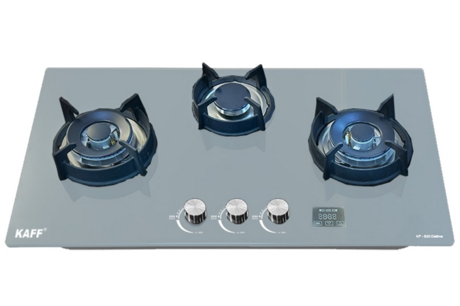 Bếp Gas Âm Kaff KF - 620 DETIME | 03 Vùng Nấu