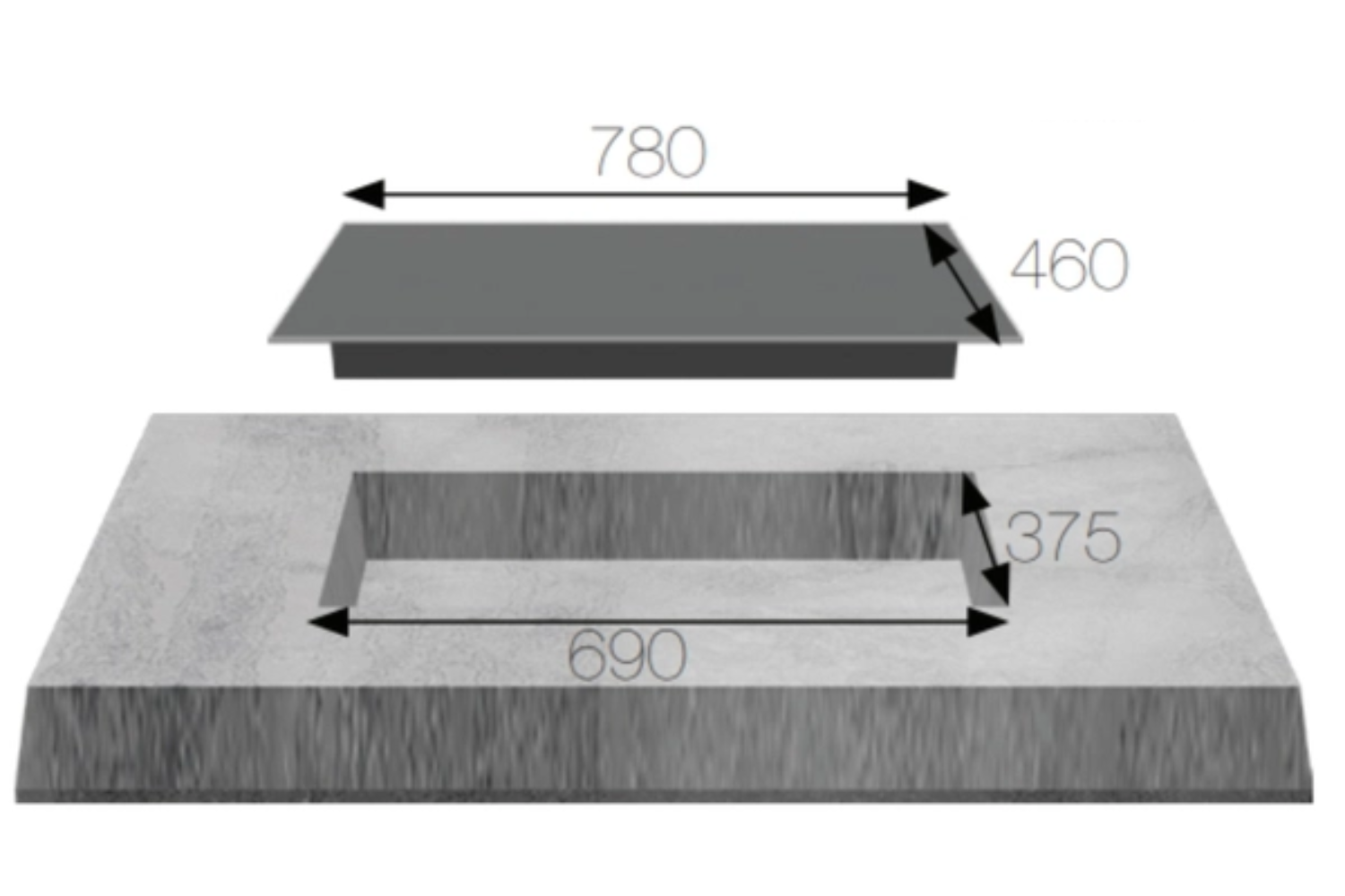 Bếp Gas Đôi Kaff KF-228 | Lắp Âm 02 Vùng Nấu