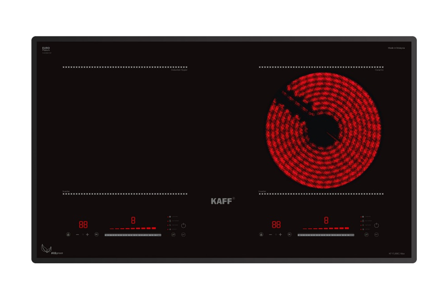 Bếp Điện Từ Âm KAFF KF-FL99IC MAX | 01 Từ - 01 Hồng Ngoại