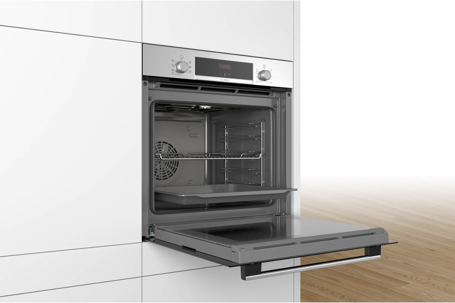 Lò Nướng Bosch HBA512ES0 Series 4 | Lắp Âm 71 Lít