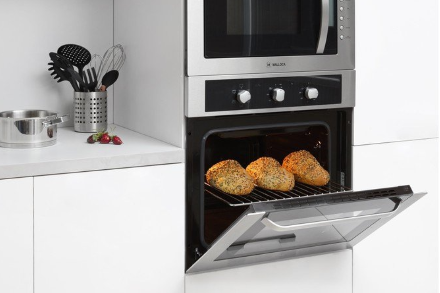 Lò Nướng Malloca MOV-575 ECO | Lắp Âm 57 Lít