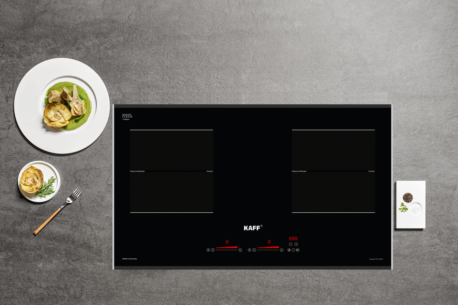 Bếp Từ Đôi KAFF KF-IH202II | Lắp Âm 02 Vùng Nấu