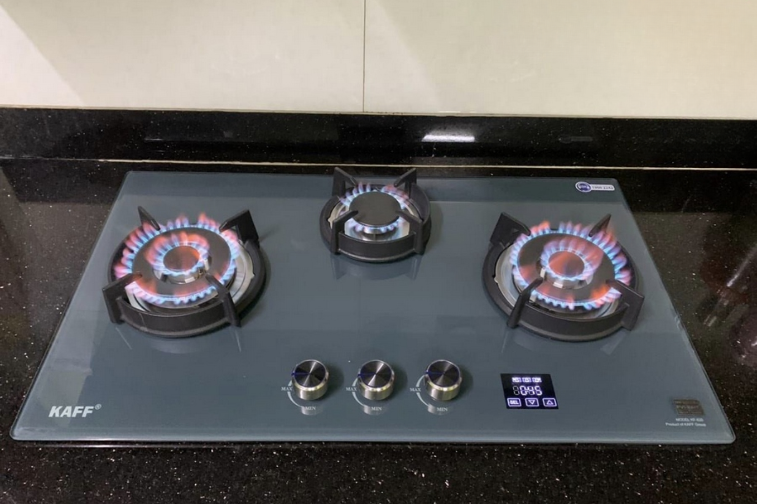 Bếp Gas Âm Kaff KF - 620 DETIME | 03 Vùng Nấu