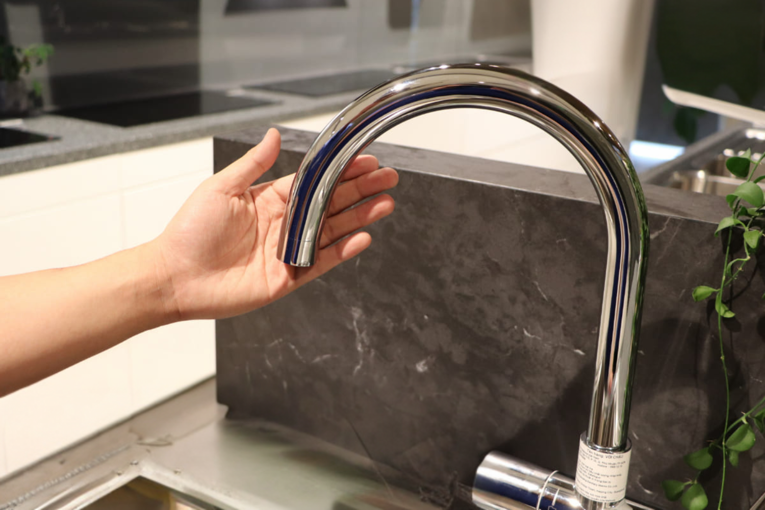 Vòi Rửa Bát 3 Đường Nước Malloca K150DW | Đồng Thau Mạ Chrome