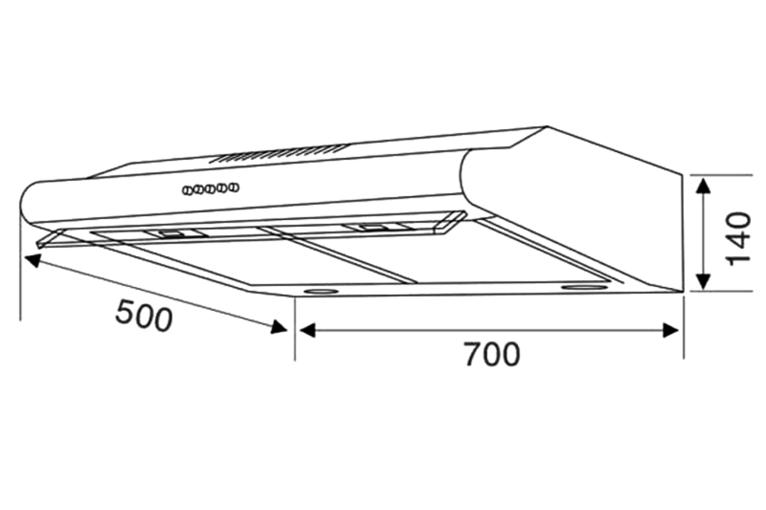 Máy hút mùi cổ điển Canzy CZ 2070I |70cm