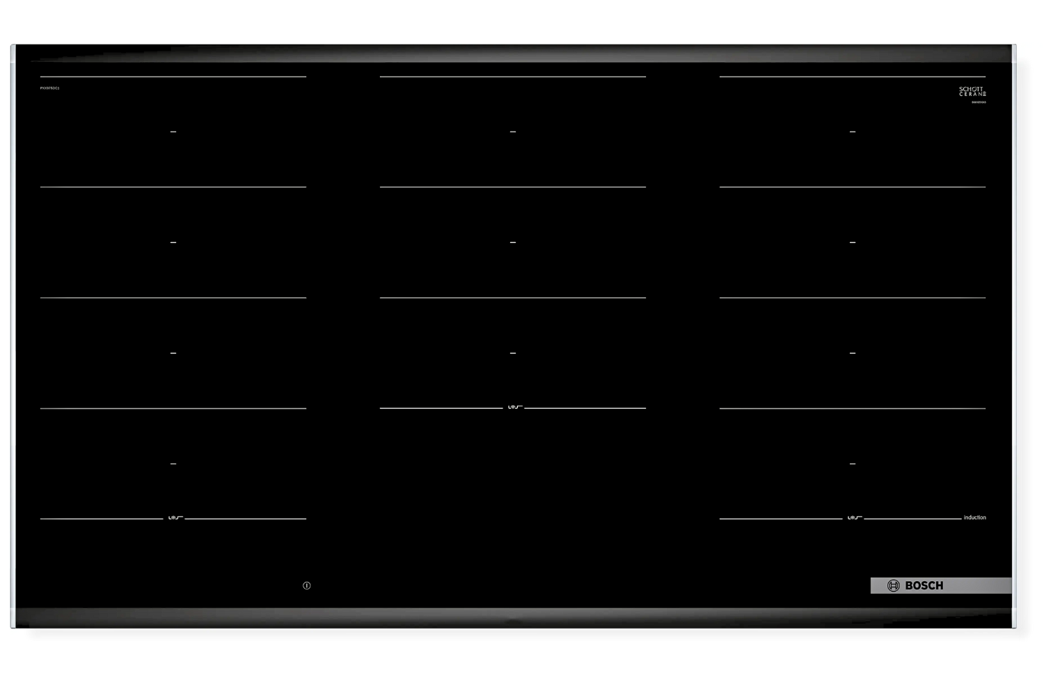 Bếp Từ Âm Bosch PXX975DC1E Serie 8 | 05 Vùng Nấu Ghép Nối