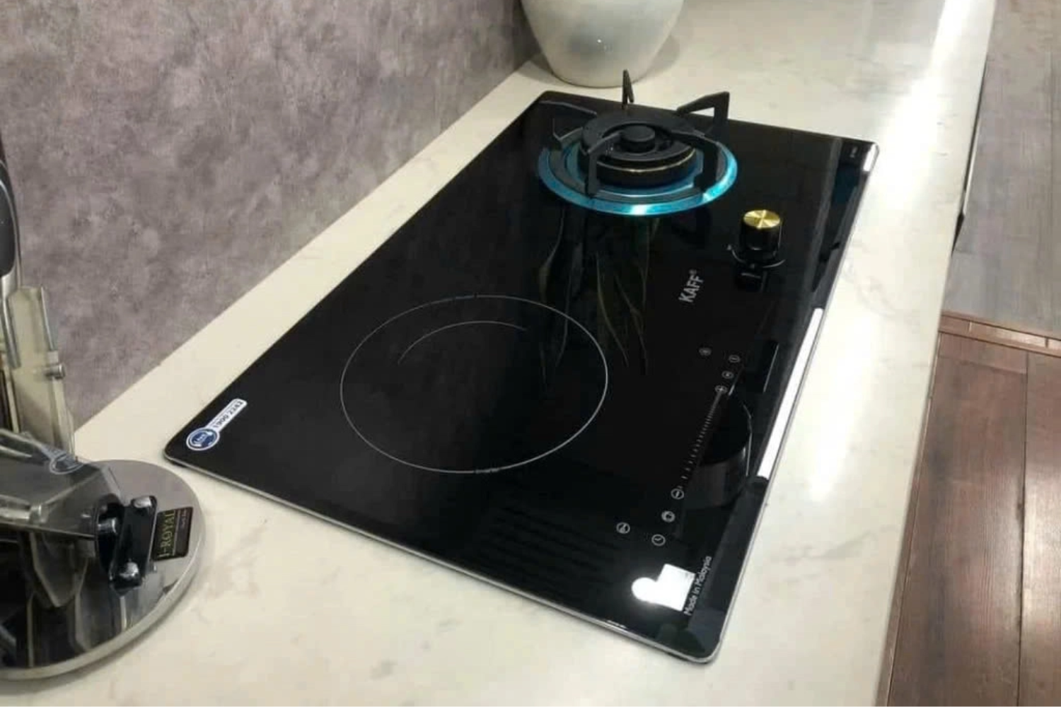 Bếp Từ Kết Hợp Gas KAFF KF-088IG | Lắp Âm 01 Từ - 1 Gas