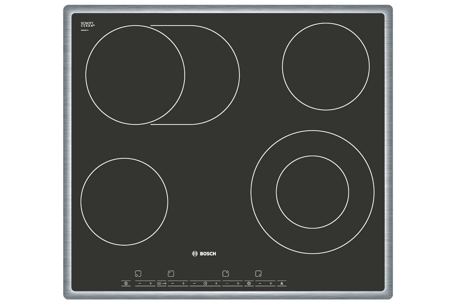 Bếp Điện Âm Bosch PKN645T14 Serie 4 | 04 Vùng Nấu Hồng Ngoại
