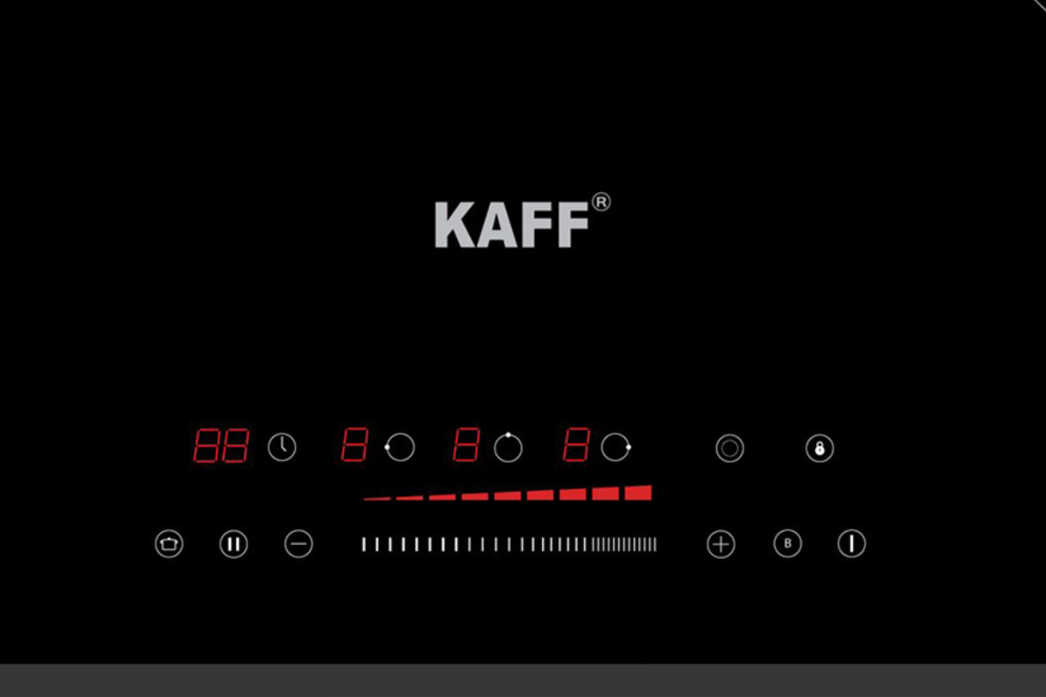 Bếp Từ Hồng Ngoại KAFF KF-IC5801SB | Lắp Âm 02 Từ - 01 Điện