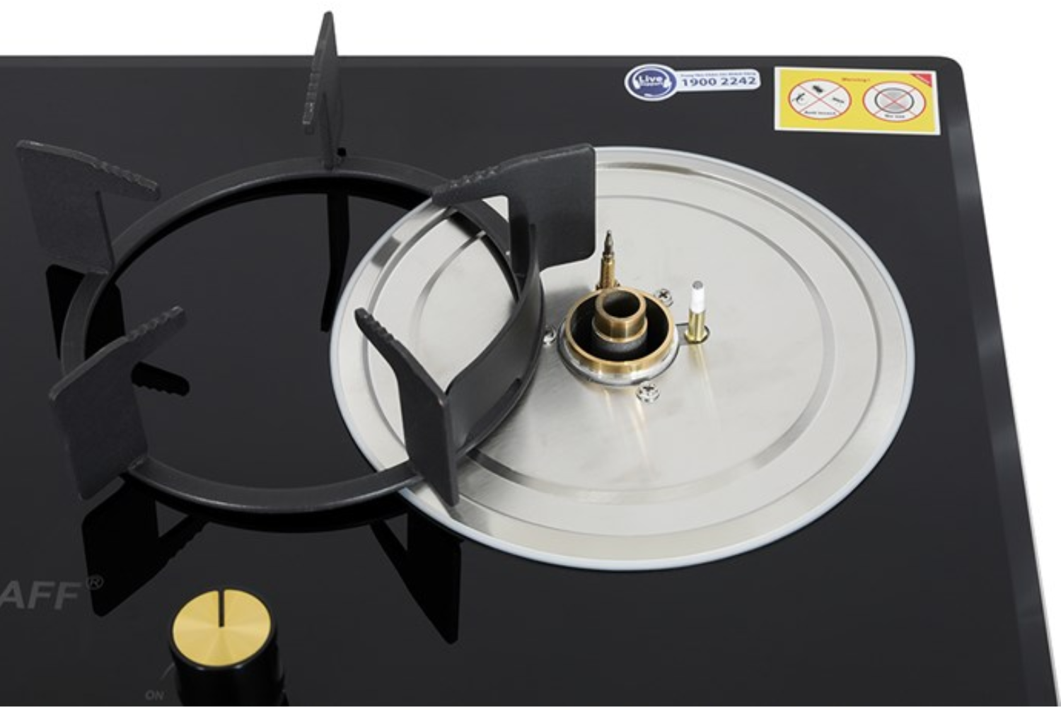 Bếp Từ Kết Hợp Gas KAFF KF-088IG | Lắp Âm 01 Từ - 1 Gas