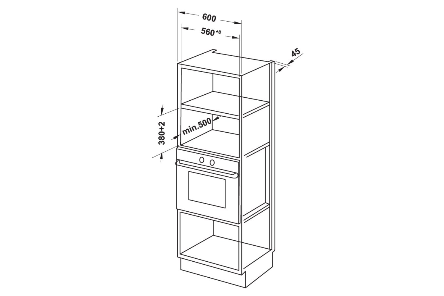 Lò Nướng Vi Sóng Hafele HMO-6T28A (732.31.516) | Lắp Âm 28 Lít