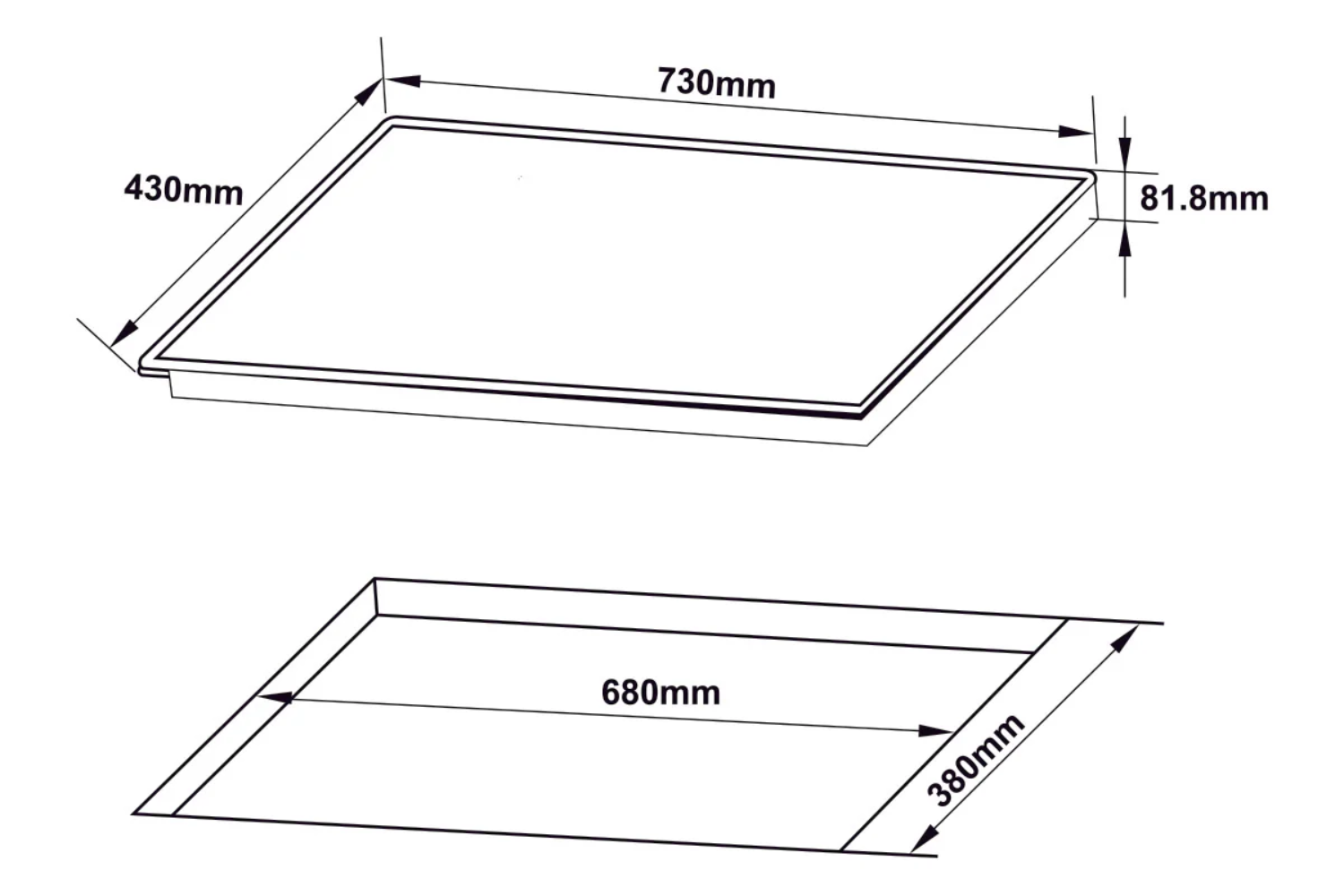 Bếp Từ Đôi Hafele HC-I7323B (536.61.886) | 02 Vùng Nấu