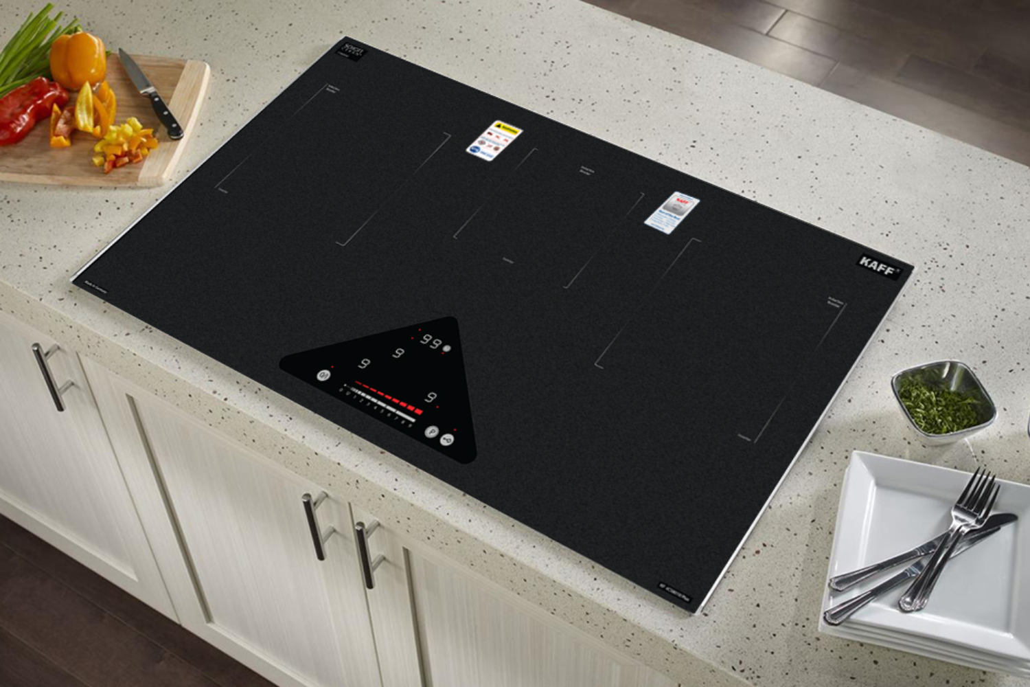 Bếp Từ KAFF KF-IC5801II Plus | Lắp Âm 03 Vùng Nấu