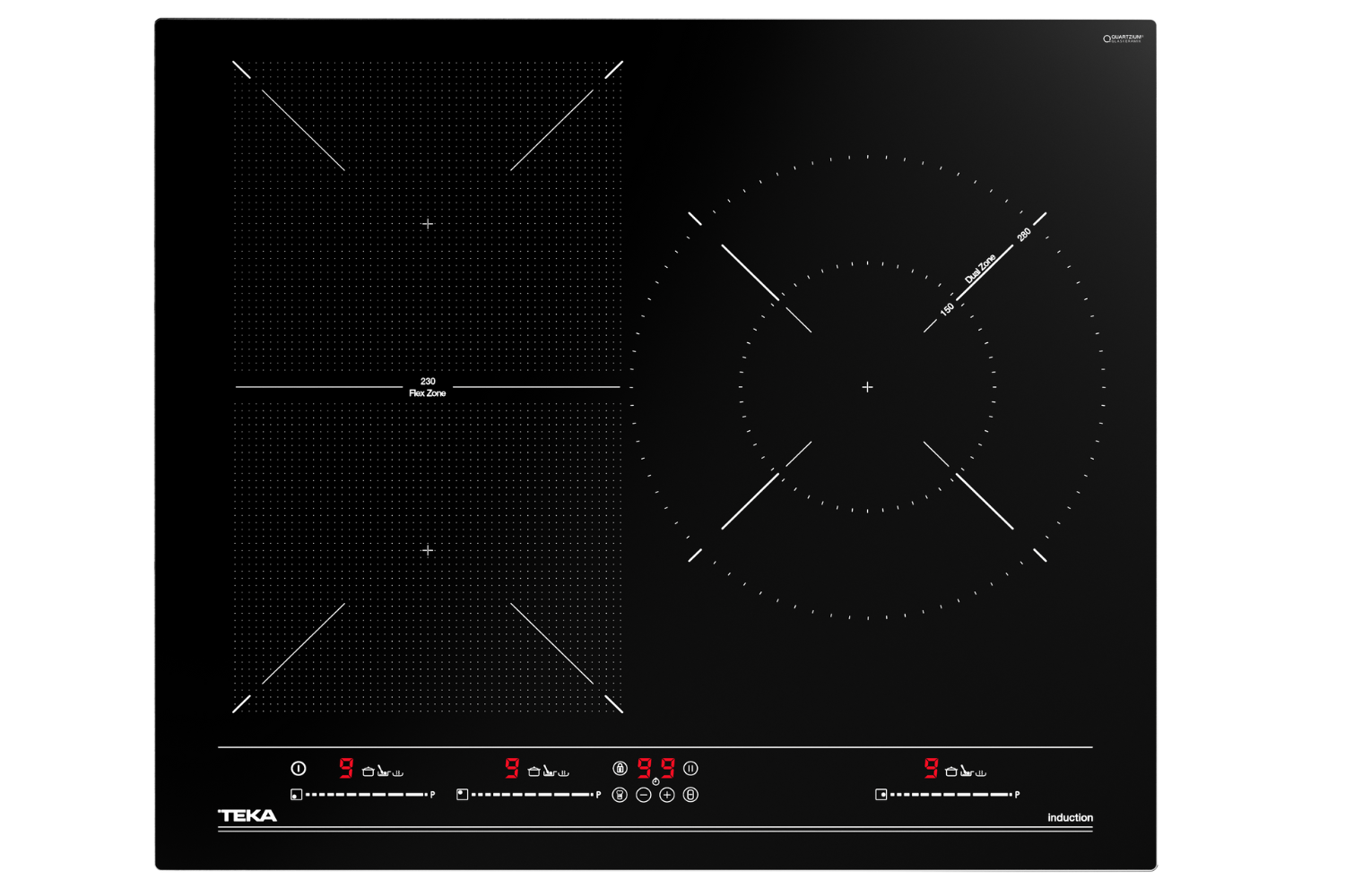 Bếp Từ Teka ITF 65320 BK MSP | Lắp Âm 3 Vùng Nấu