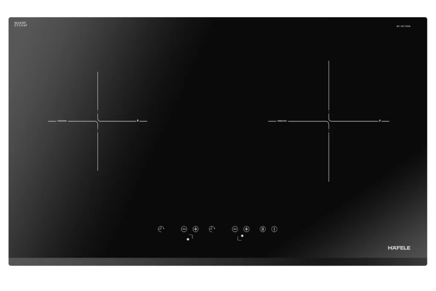 Bếp Từ Đôi Hafele HC-IS772EA (535.02.222) | Lắp Âm 02 Vùng Nấu