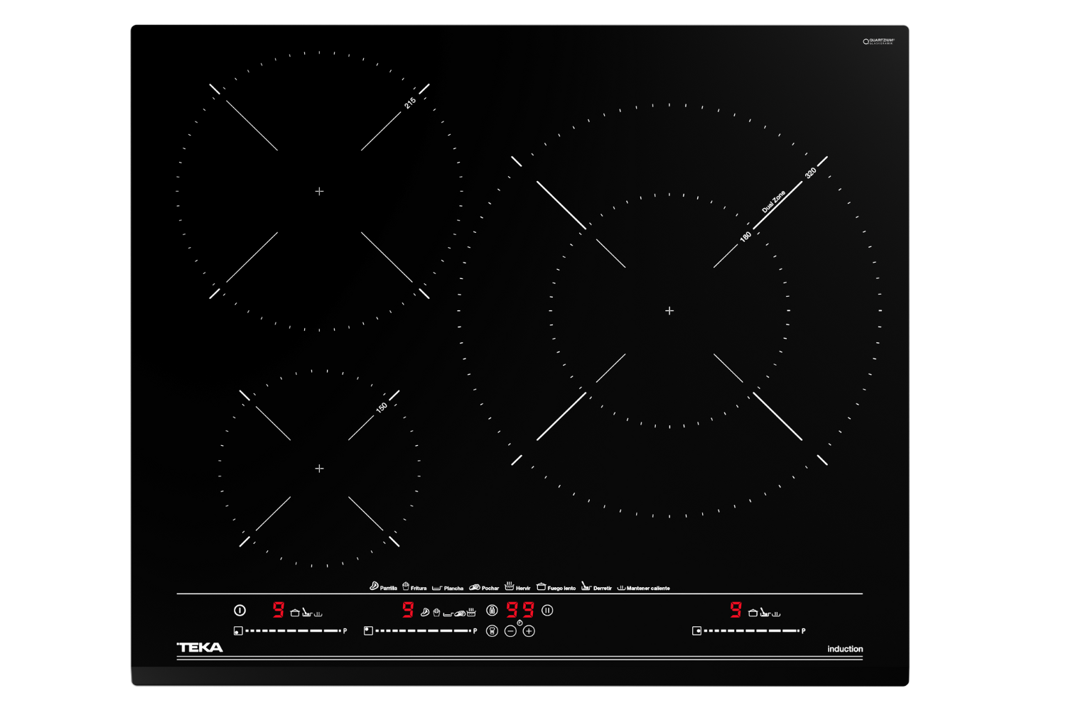 Bếp Từ Teka IZC 63632 BK MST | Lắp Âm 3 Vùng Nấu