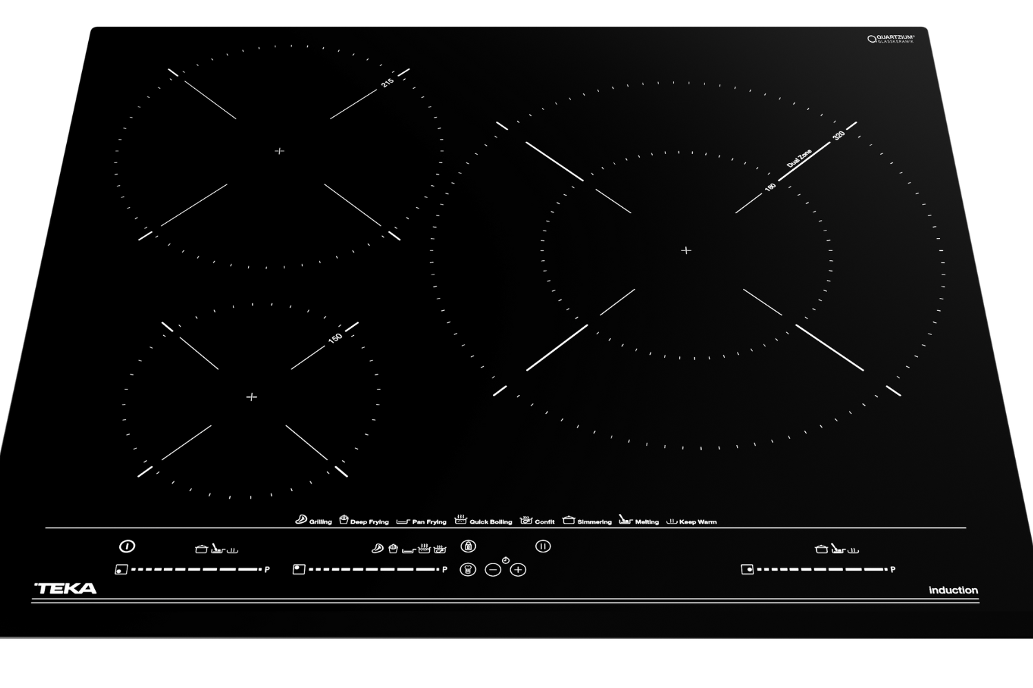 Bếp Từ Teka IZC 63630 BK MST | Lắp Âm 3 Vùng Nấu